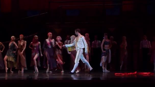 Balet Carmen i Jose — Wideo stockowe