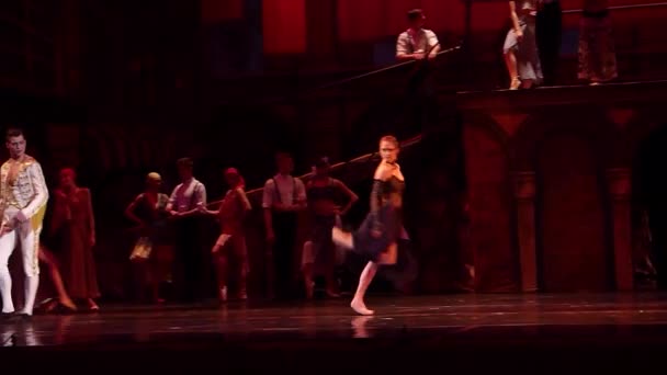 Carmen en José ballet — Stockvideo