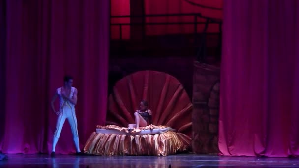 Carmen en José ballet — Stockvideo