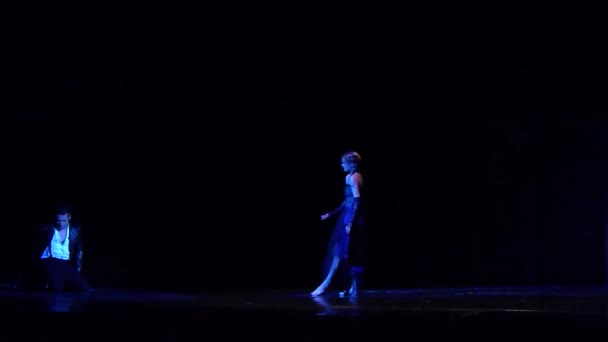 Carmen和Jose芭蕾 — 图库视频影像