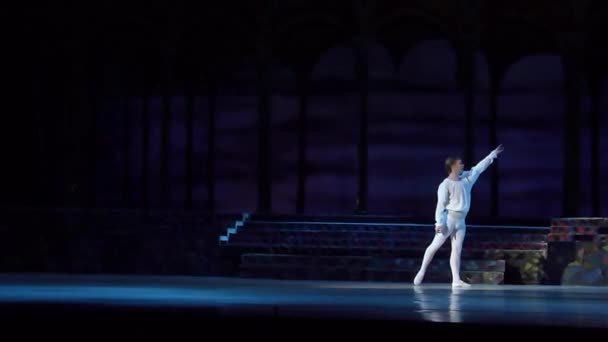 Klassisches Ballett Romeo und Julia — Stockvideo