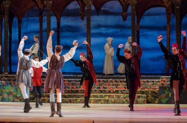 Klasik bale Romeo ve Juliet.