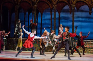 Klasik bale Romeo ve Juliet.