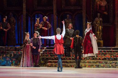 Klasik bale Romeo ve Juliet.