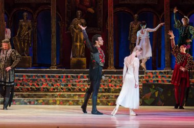 Klasik bale Romeo ve Juliet.