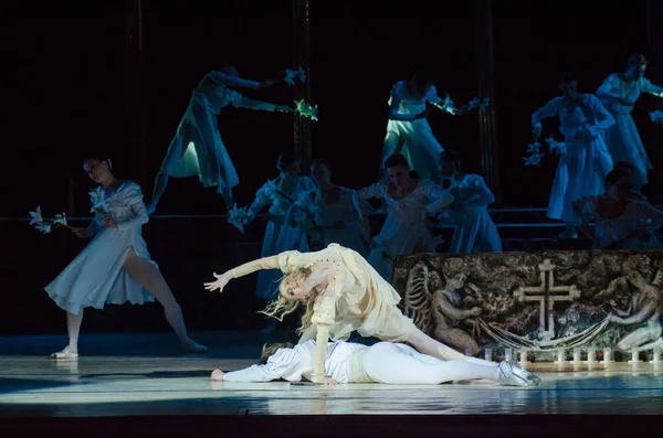 Klasik bale Romeo ve Juliet. — Stok fotoğraf