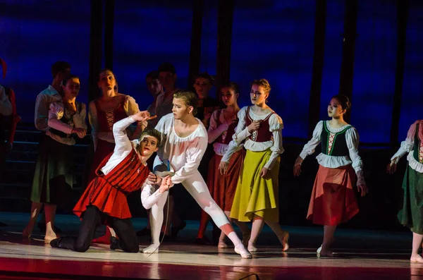 Classical ballet  Romeo and Juliet. — Stock Photo, Image