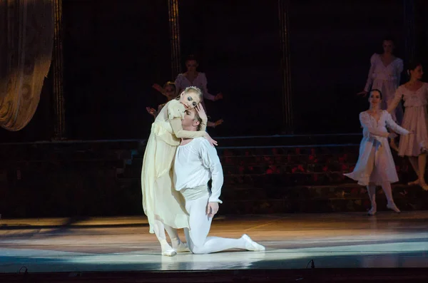 Balet klasyczny Romeo i Julia. — Zdjęcie stockowe