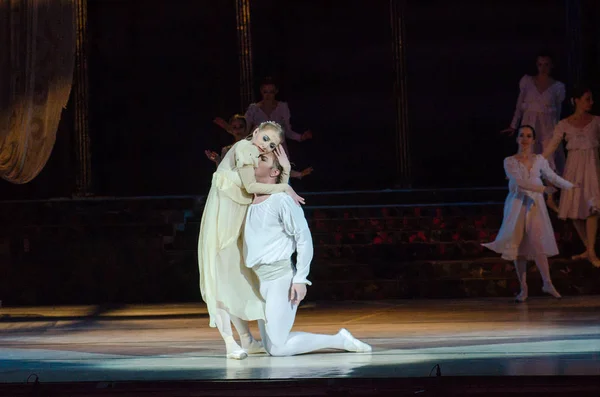 Classical ballet  Romeo and Juliet. — Stock Photo, Image