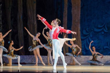 Klasik bale uyku Güzellik