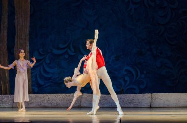 Klasik bale uyku Güzellik