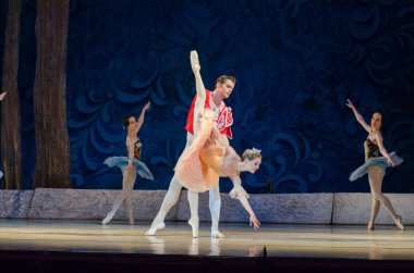 Klasik bale uyku Güzellik