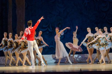 Klasik bale uyku Güzellik