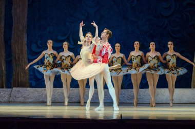 Klasik bale uyku Güzellik