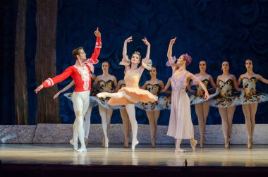 Klasik bale uyku Güzellik