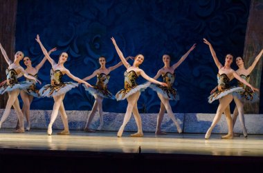 Klasik bale uyku Güzellik