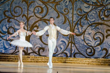 Klasik bale uyku Güzellik