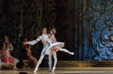 Klasik bale uyku Güzellik