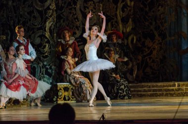 Klasik bale uyku Güzellik