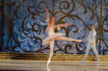 Klasik bale uyku Güzellik