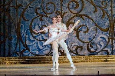 Klasik bale uyku Güzellik