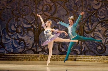 Klasik bale uyku Güzellik