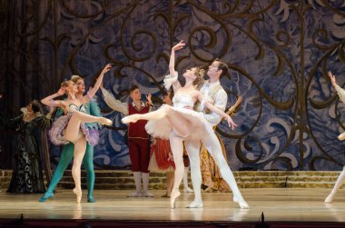 Klasik bale uyku Güzellik