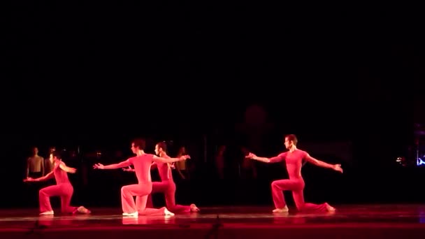 Moderne balletgraad — Stockvideo