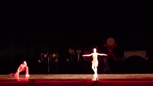 Modernes Ballett — Stockvideo