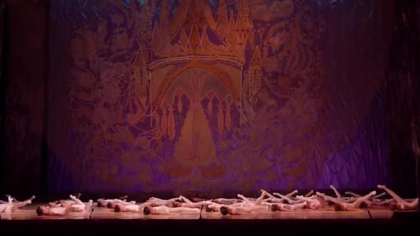 Este cuento de ballet eterno . — Vídeos de Stock
