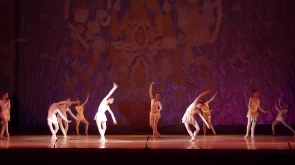 Este eterno conto de ballet . — Vídeo de Stock