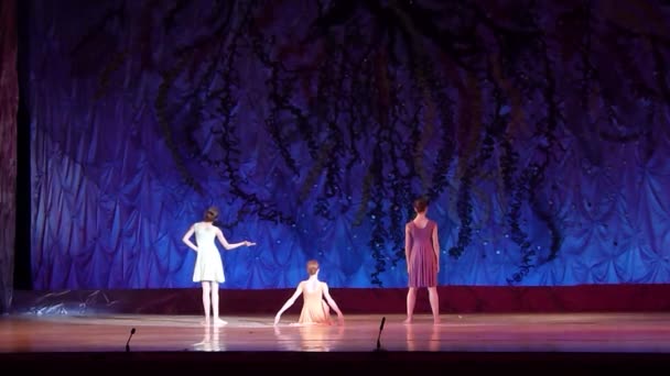 To wieczne opowieść balet. — Wideo stockowe