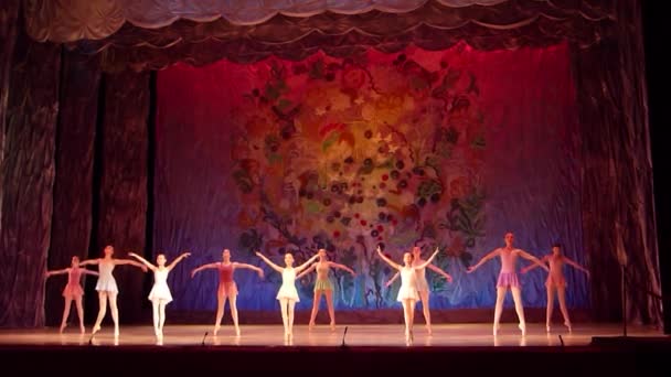 Este eterno conto de ballet — Vídeo de Stock