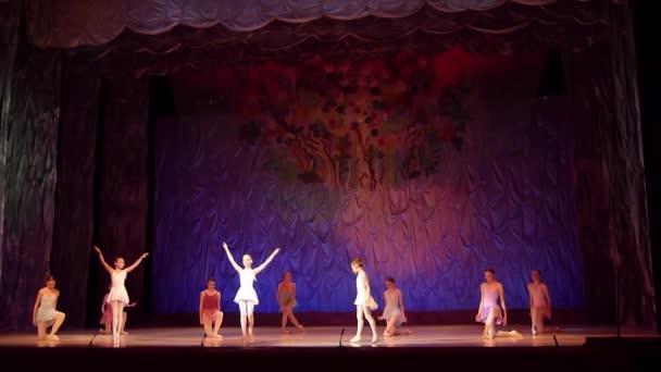 Tento věčný příběh balet — Stock video