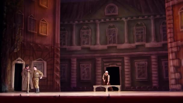Modern  ballet This Tango in June — Stock Video
