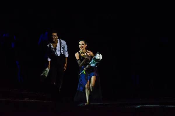 Balletto moderno Carmen e Jose — Foto Stock
