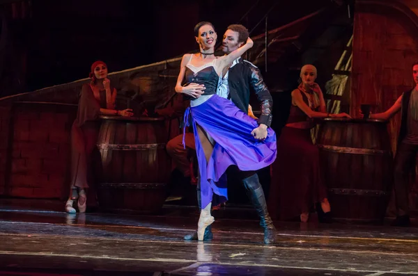 Ballet moderno Carmen y José — Foto de Stock