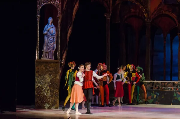 Балет Ромео и Джульетта — стоковое фото