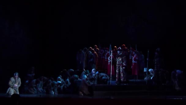 Dnipro Ukraine Novembre 2017 Des Membres Dnipro Opera Ballet Theatre — Video