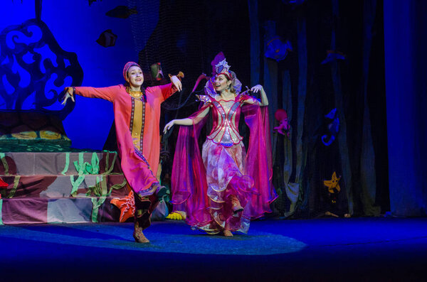 Miracle-Yudo in the underwater kingdom.