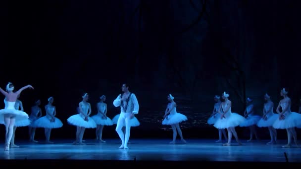 Dnipro Ukrayna Mart 2018 Dnipro Devlet Opera Bale Tiyatrosu Üyeleri — Stok video