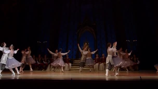Dnipro Ukraine Marts 2018 Swan Lake Ballet Opført Medlemmer Dnipro – Stock-video