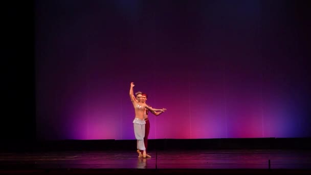 Dnipro Ukraine March 2018 Corsair Ballet Performed Members National Ballet — Stock Video