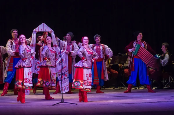 Zespół folklorystyczny Slavutych — Zdjęcie stockowe