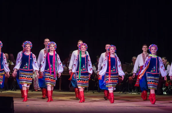 Zespół folklorystyczny Slavutych — Zdjęcie stockowe