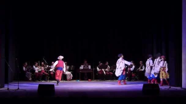 Dnipro Ucrania Diciembre 2019 Tradiciones Nacionales Costumbres Ritos Del Pueblo — Vídeo de stock