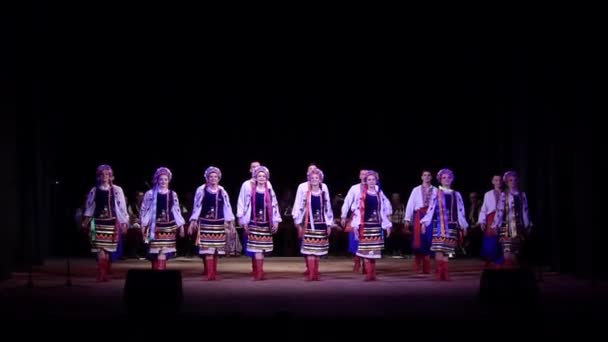 Nipro Ucrânia Dezembro 2019 Tradições Costumes Ritos Nacionais Povo Ucraniano — Vídeo de Stock