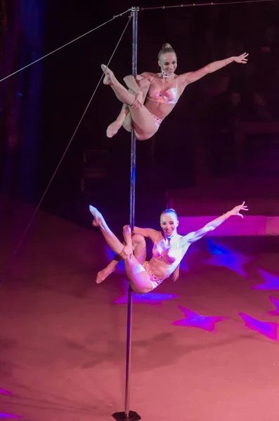 Noite no circo — Fotografia de Stock