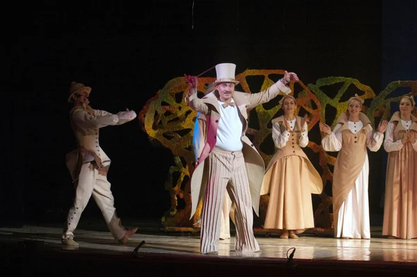 Dnipropetrovsk Ucraina Gennaio Membri Del Dnepropetrovsk State Opera Ballet Theatre — Foto Stock