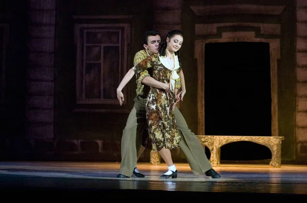 Dnepropetrovsk Ucraina Maggio Membri Del Dnepropetrovsk State Opera Ballet Theatre — Foto Stock